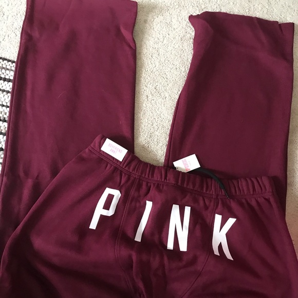NIP VS PINK BOYFRIEND PANTS RUBY White SZ SM - Picture 4 of 9